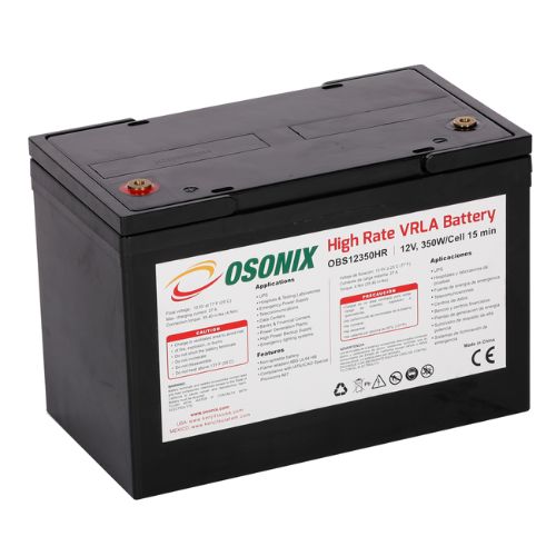 Batería Recargable 12V 400W 101Ah Osonix