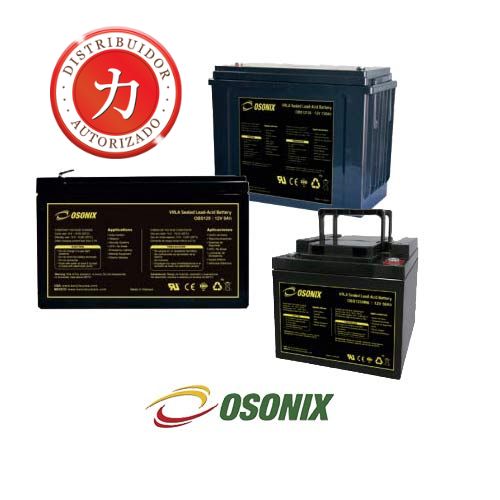 Venta Baterías Recargables 12 V Osonix